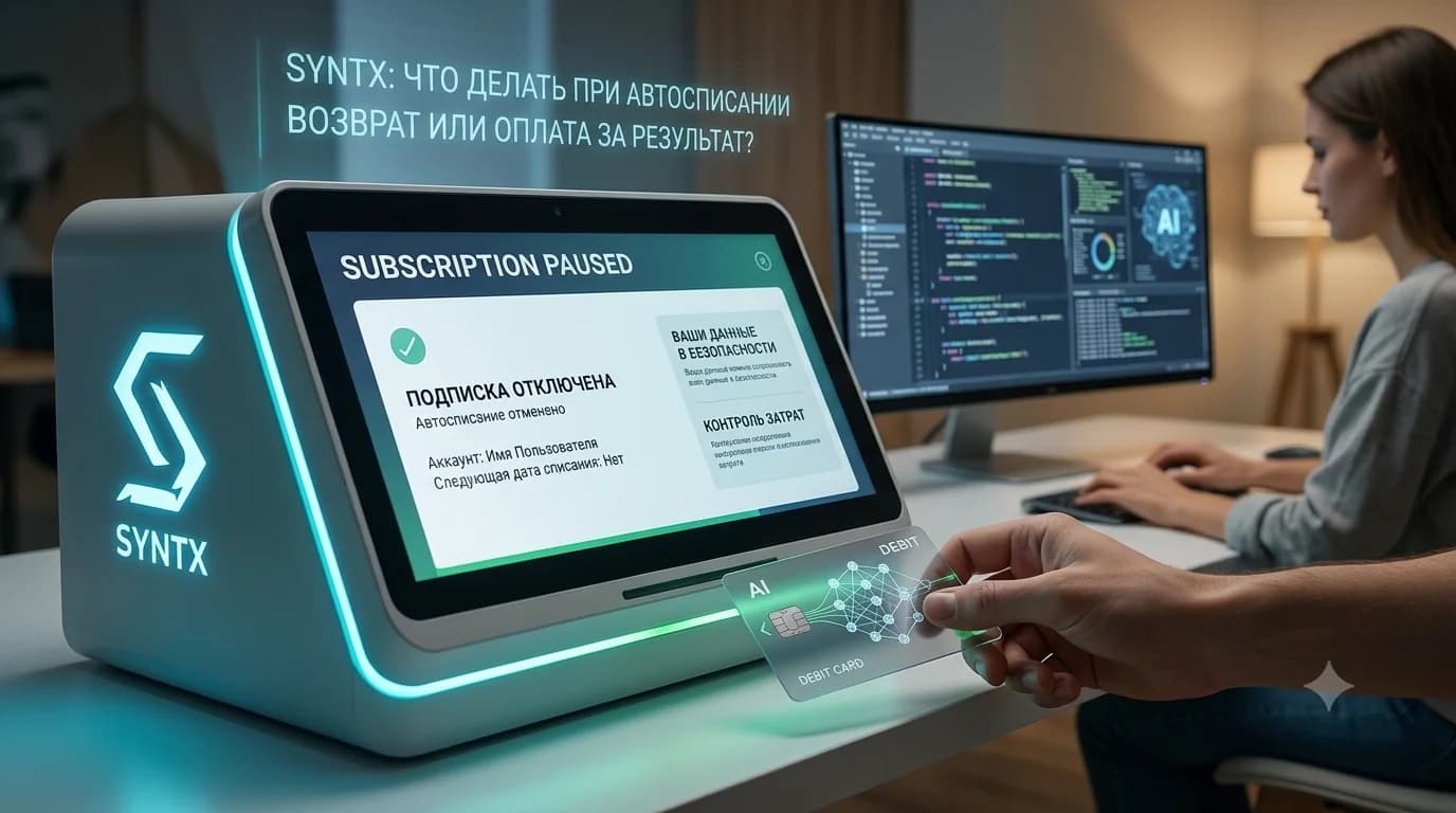 Как отключить автосписание в SYNTX и можно ли вернуть деньги: подробный гайд
