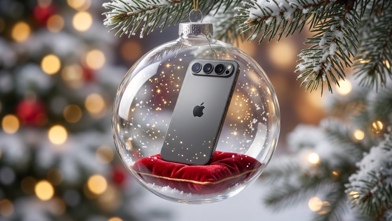 Как поместить своё фото в ёлочный шар с помощью ИИ: главный тренд сезона