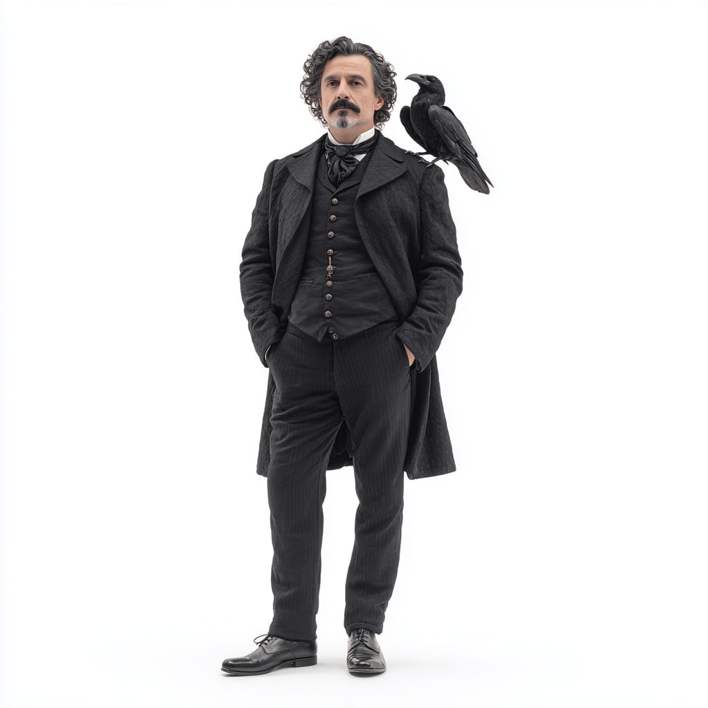 Одежда в стиле известного человека (Edgar Allan Poe)