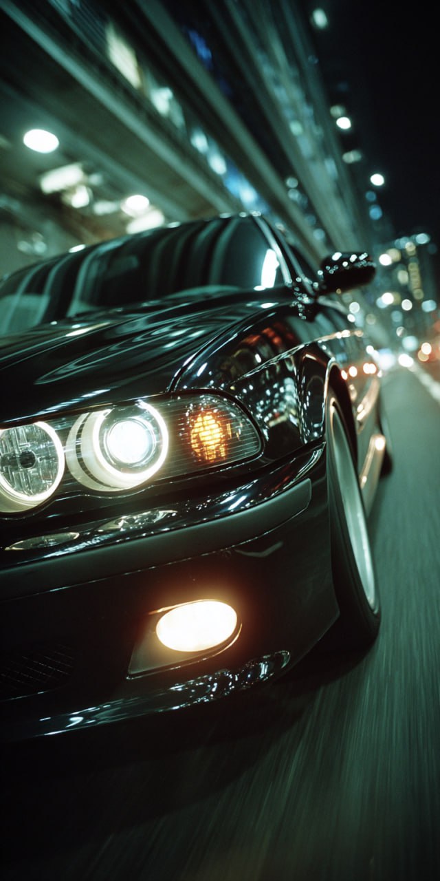 BMW в движении