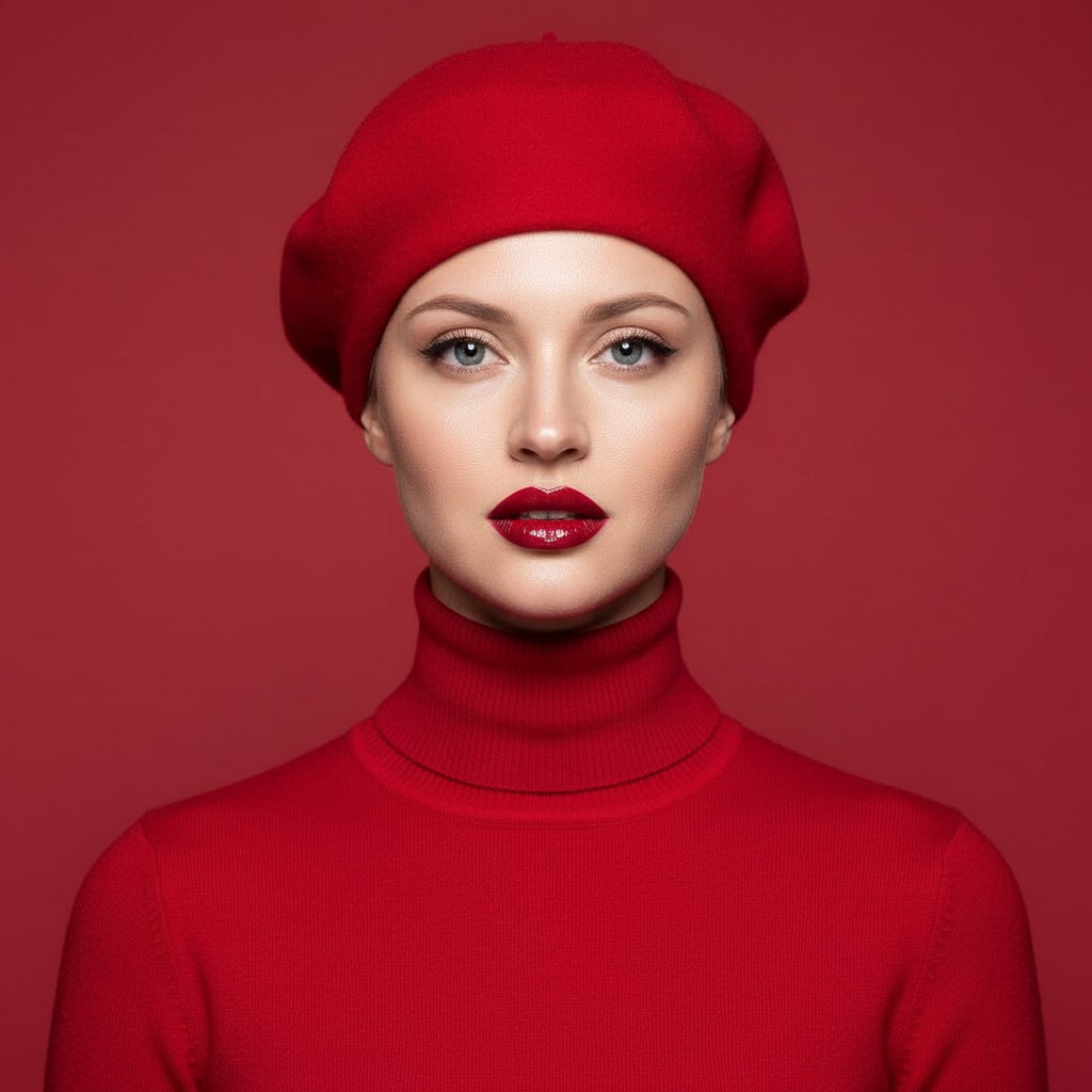 Красный монохром