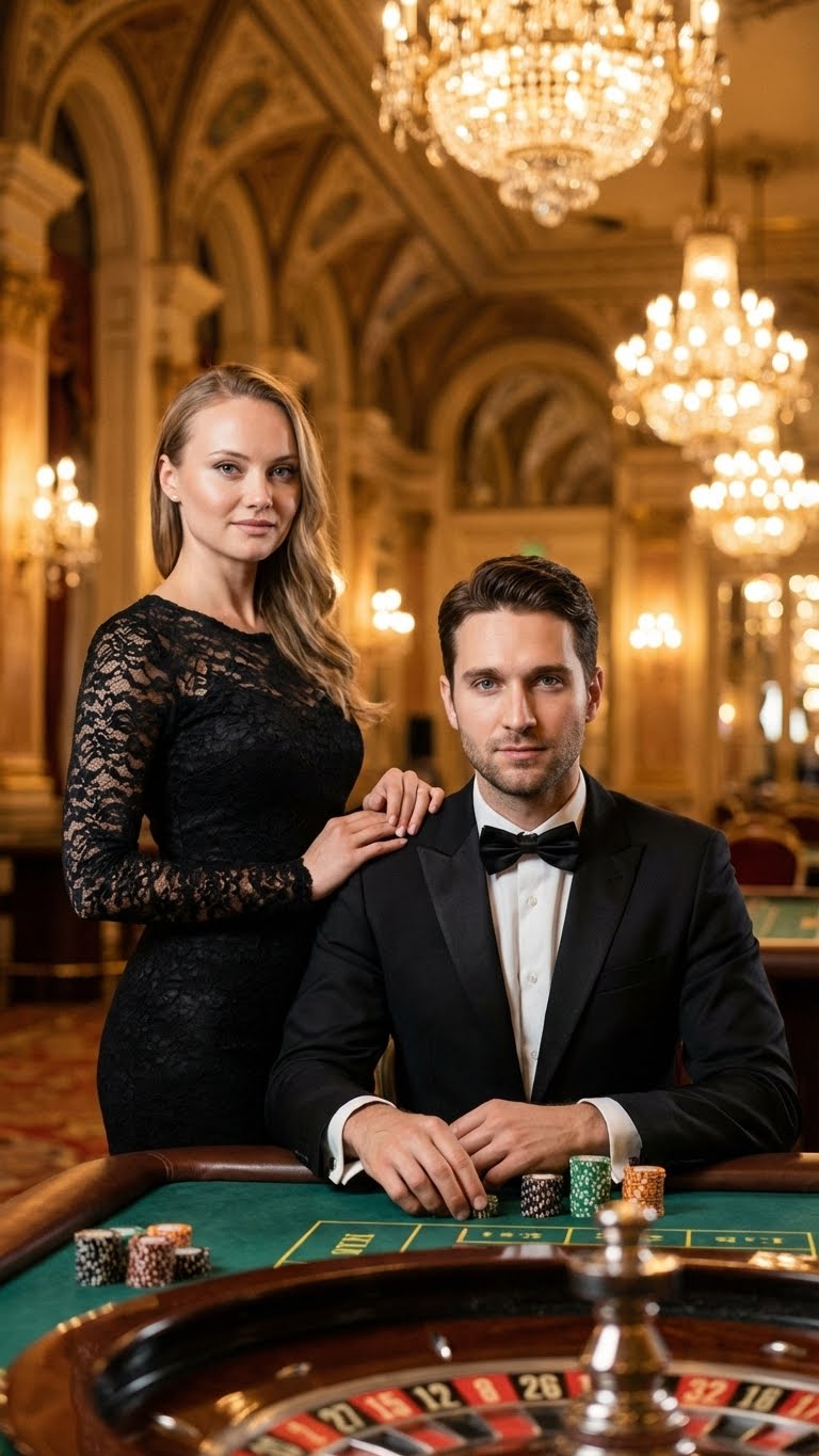 Парная фотосессия "Казино"