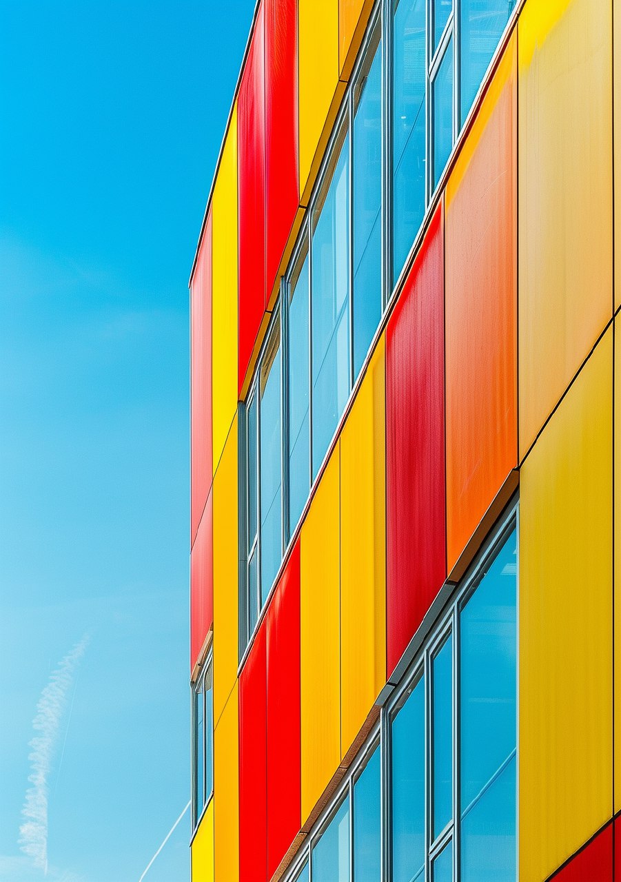 Яркие краски городской архитектуры
