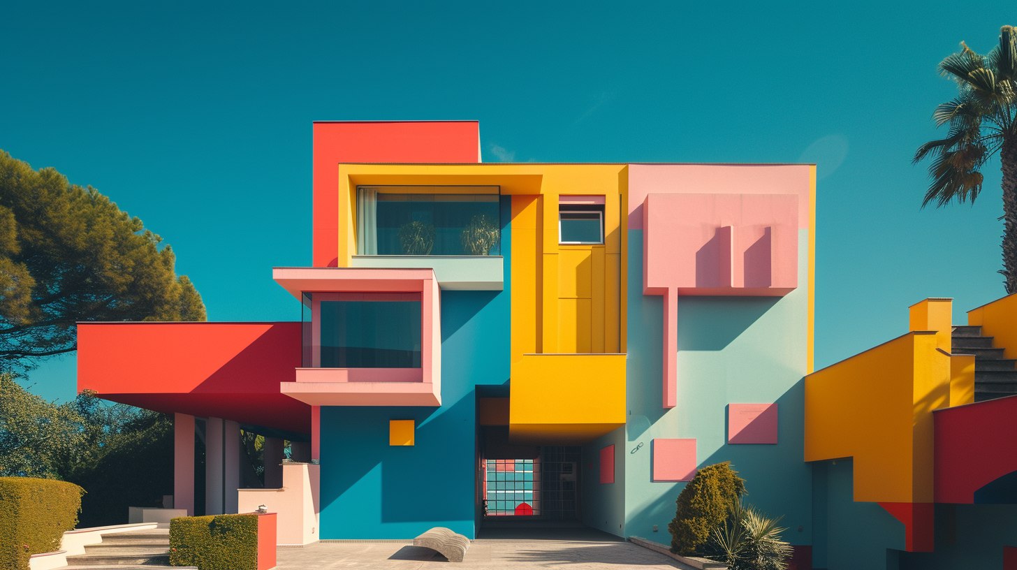 Дом в стиле Пабло Пикассо