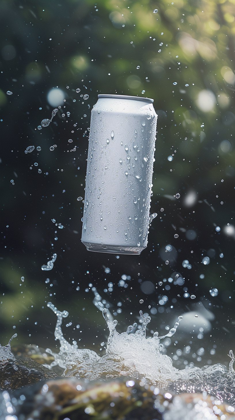 Макет для напитка