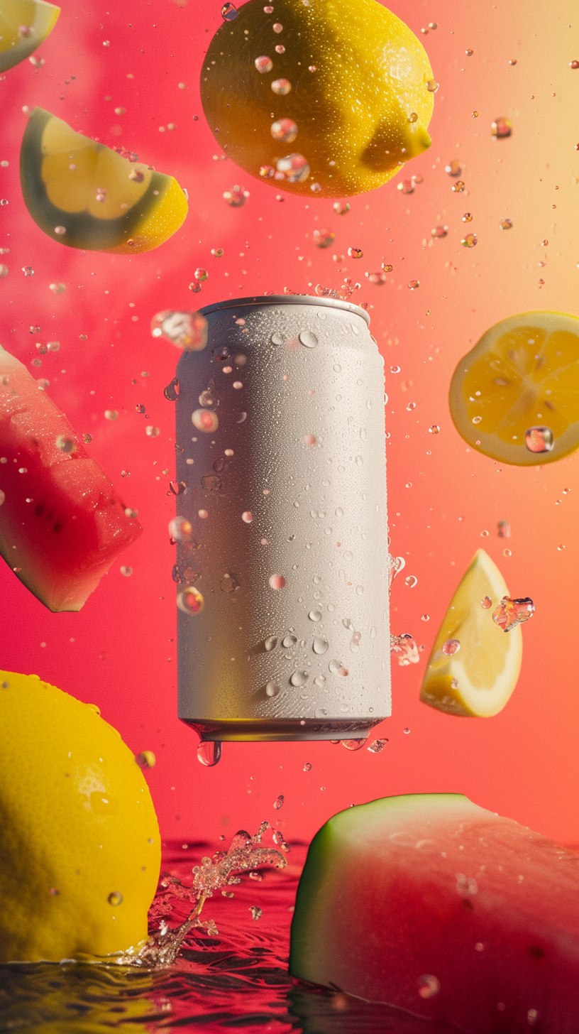 Макет для напитка