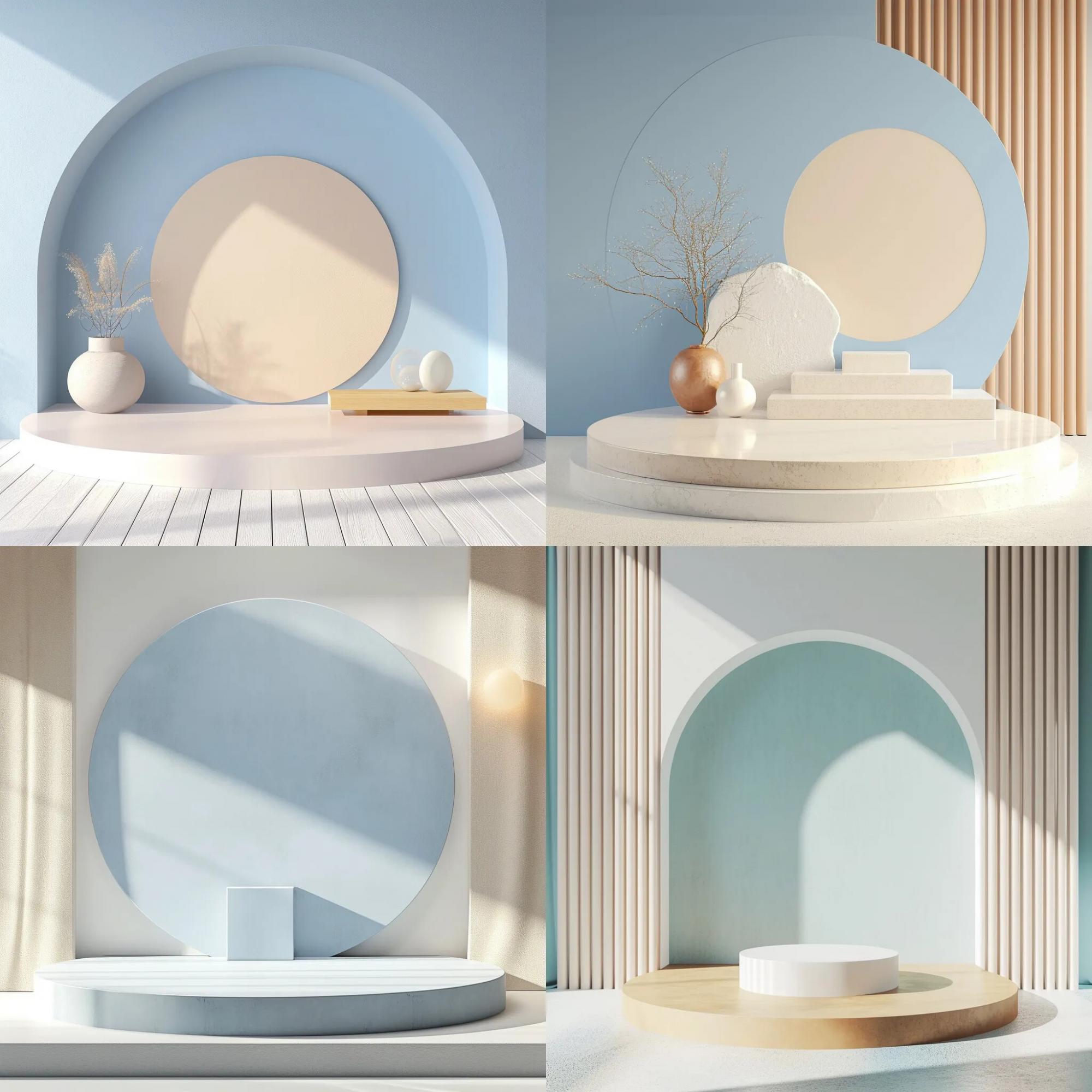 Сцена для товара (с указанием цвета)