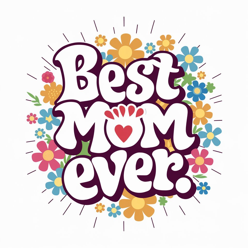 Дизайн на тему "Лучшая мама на свете"