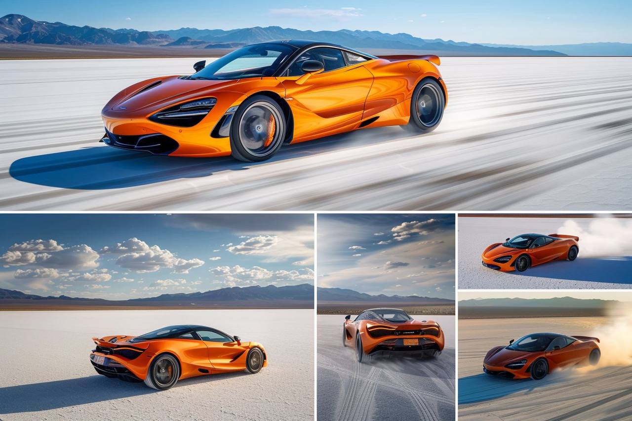 Автомобиль с разных ракурсов