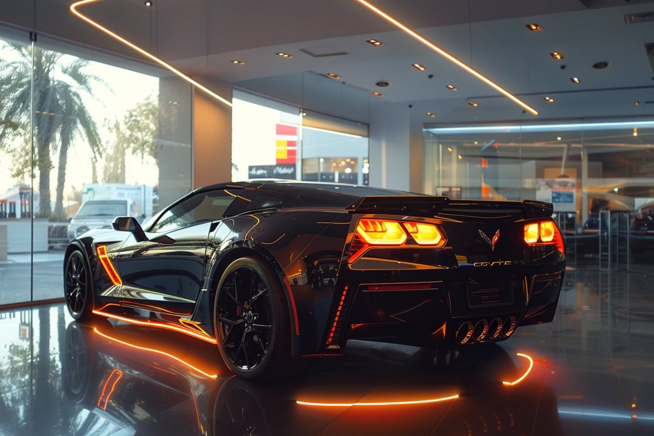 Автомобиль в шоуруме