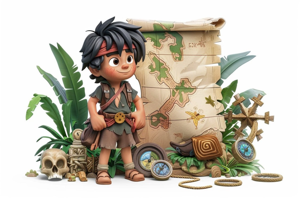 В поисках приключений: Карта сокровищ