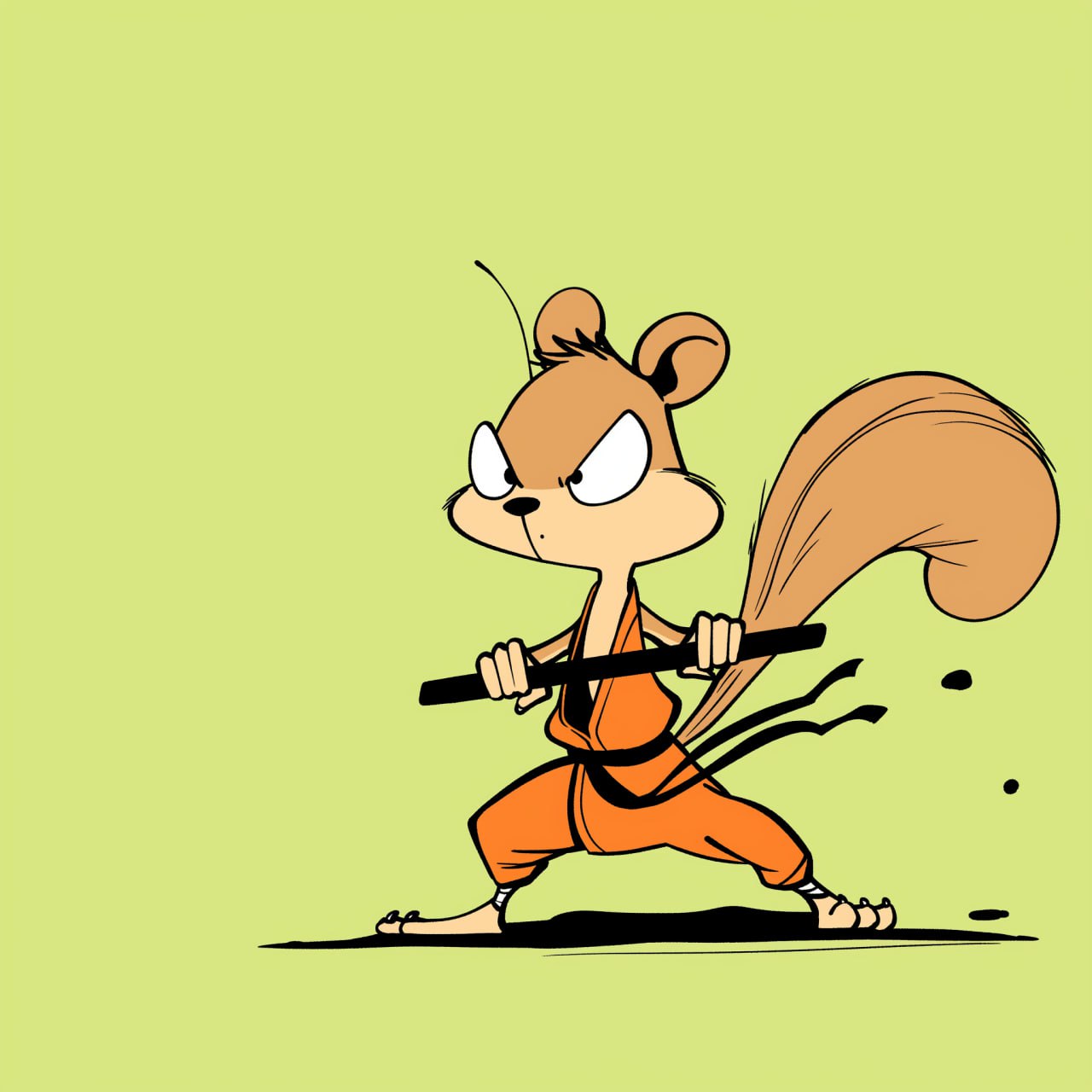 Белка-ниндзя