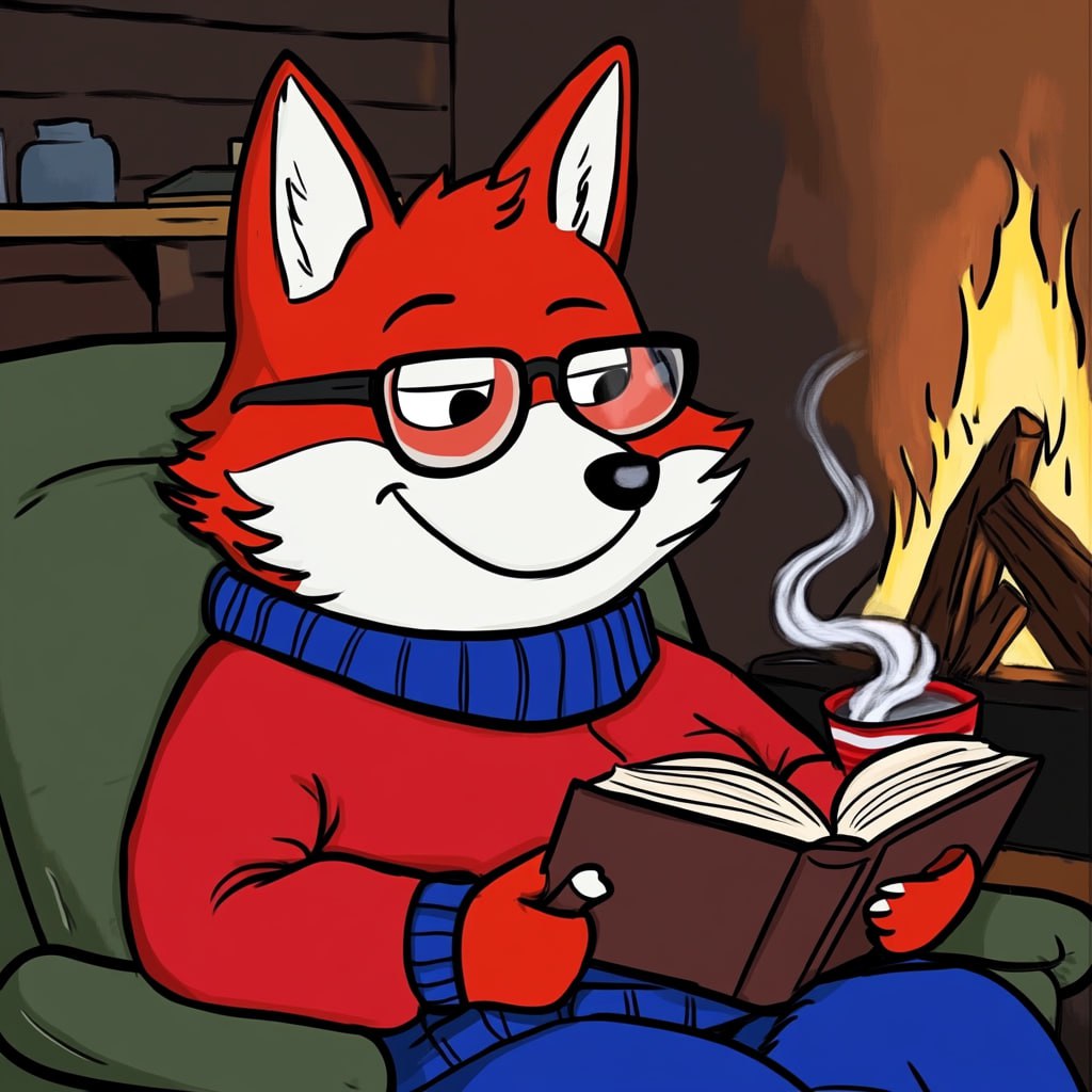 Лис в очках