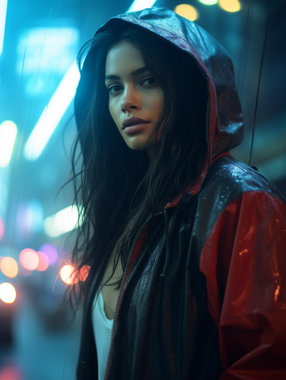 Уличная фотосессия, вдохновленная Blade Runner 2049