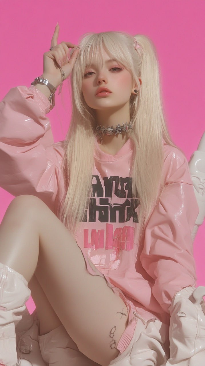 Девушка-панк в стиле Fairycore