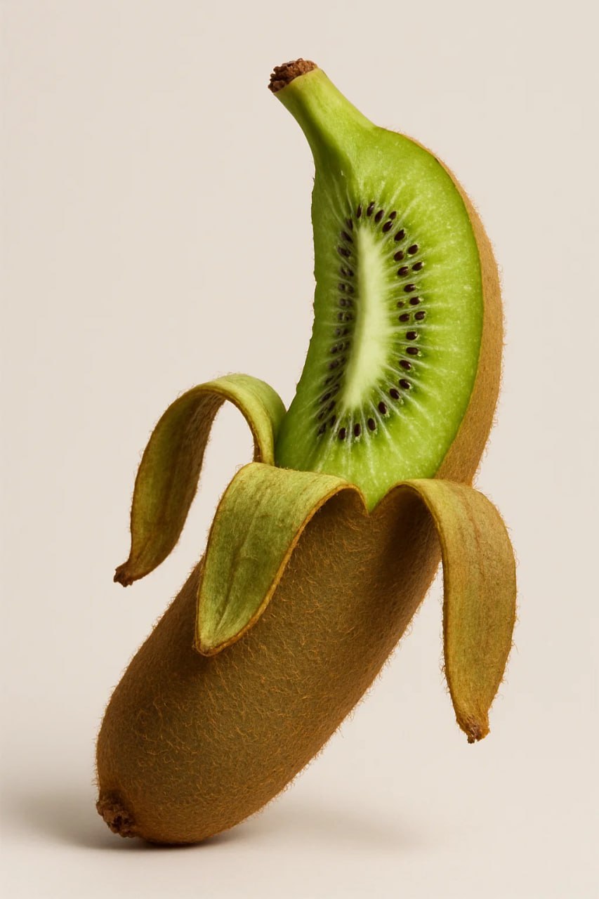 Киви в форме банана