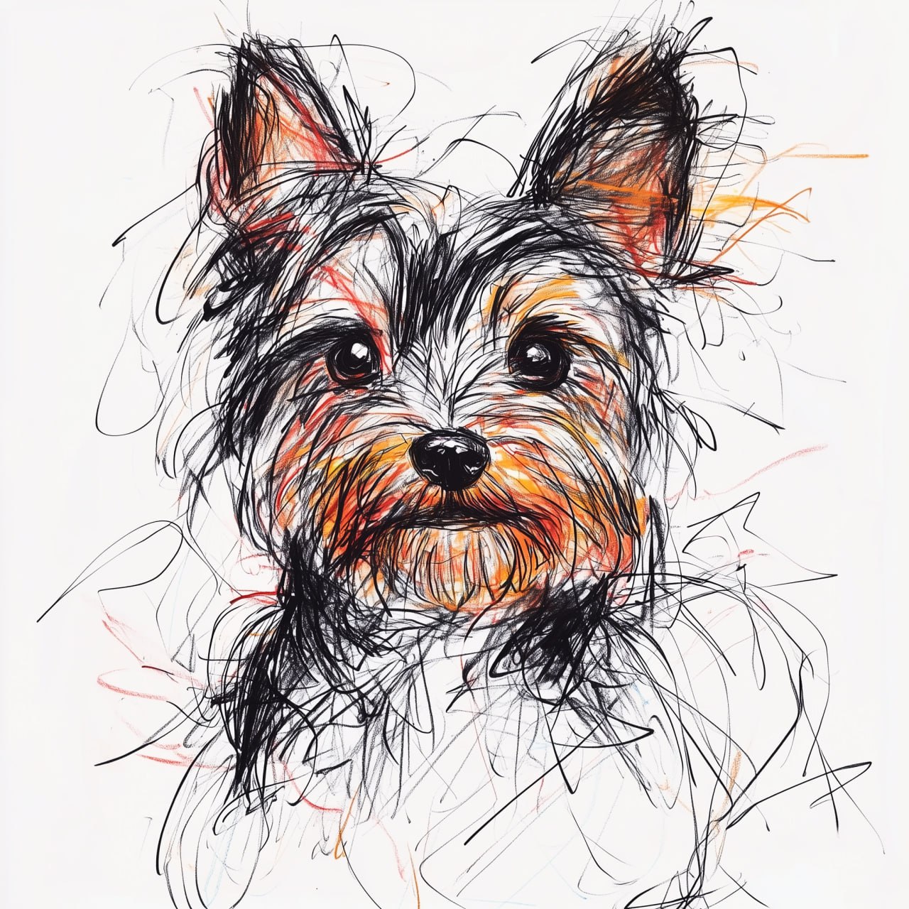 Хаотичный рисунок