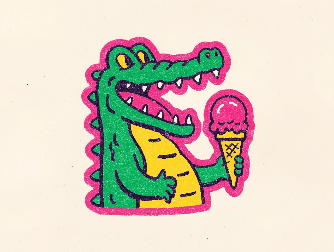 Винтажный маскот