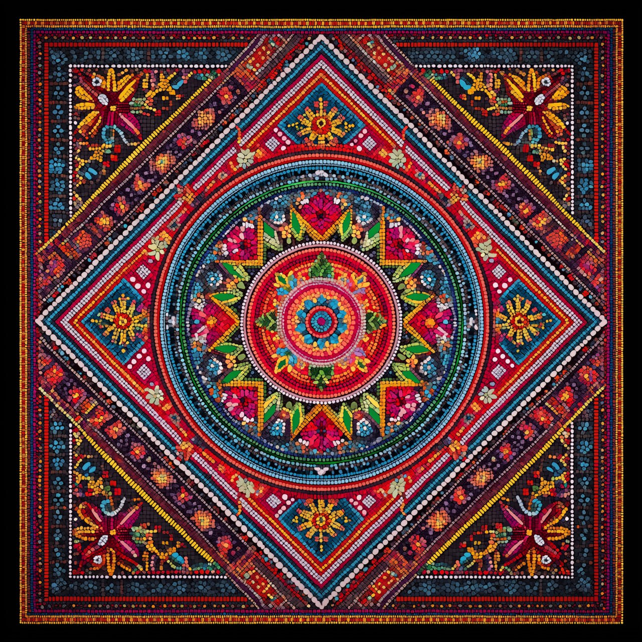 Паттерн: узоры и вышивка