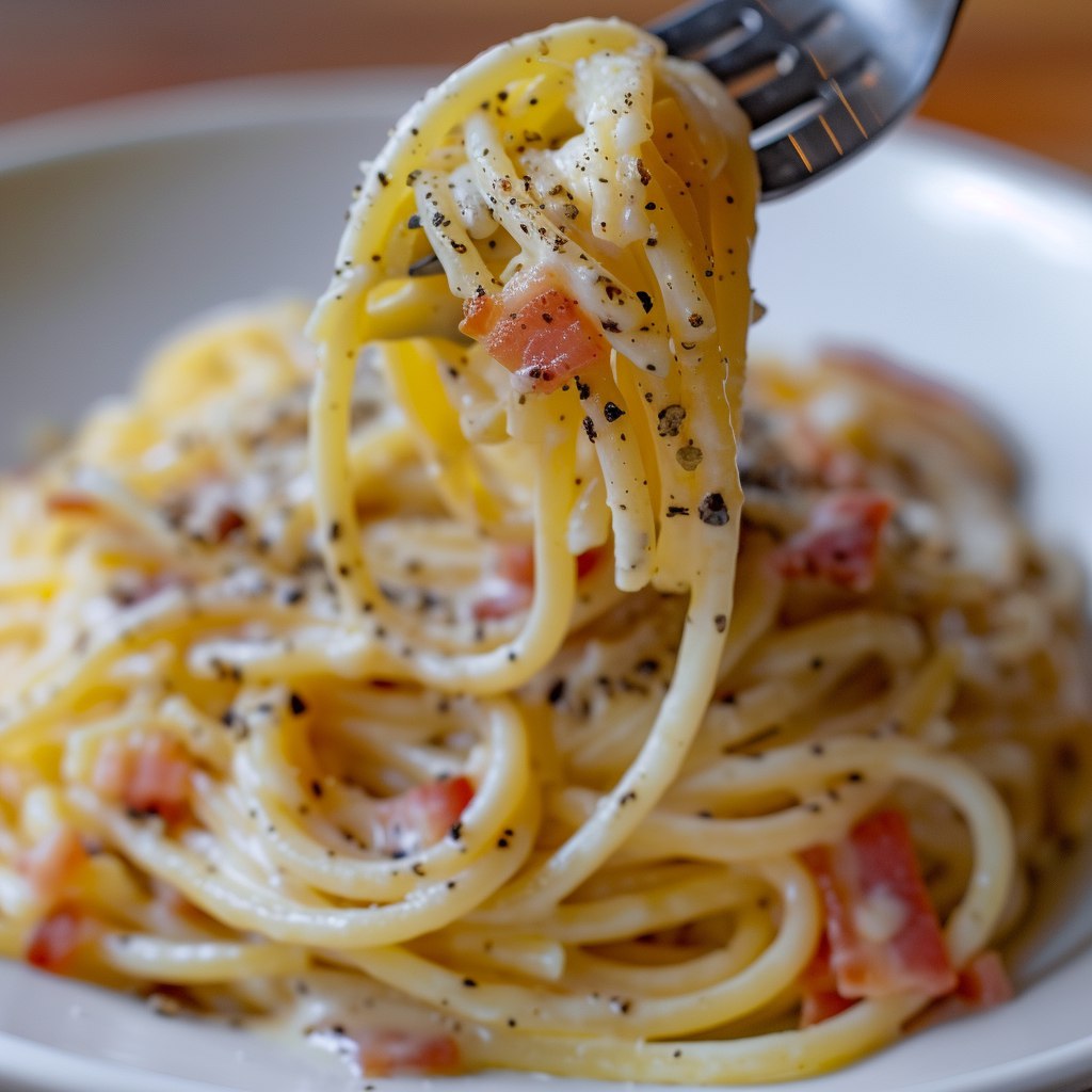 Близкий план пасты с соусом