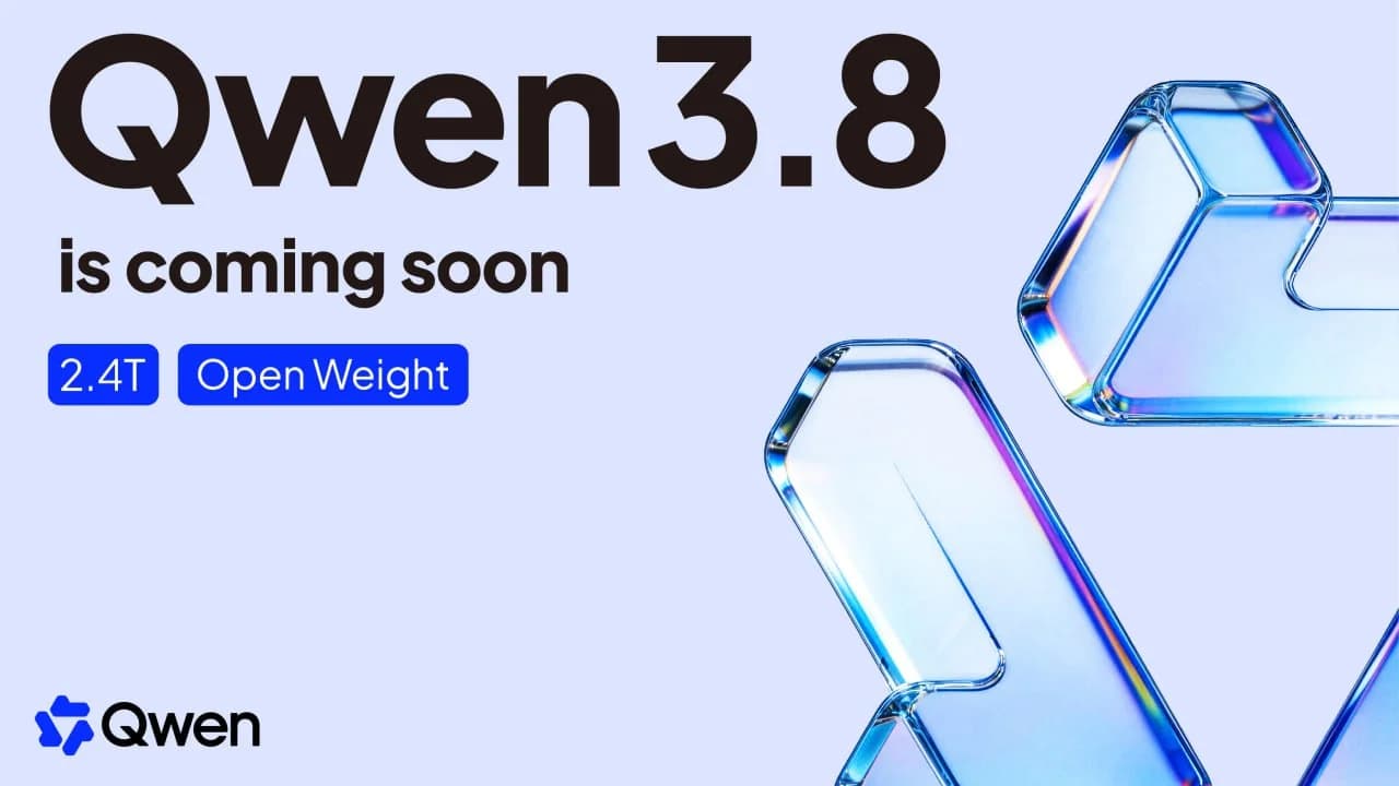 Alibaba представила превью-версию Qwen3.8 с 2.4 трлн параметров